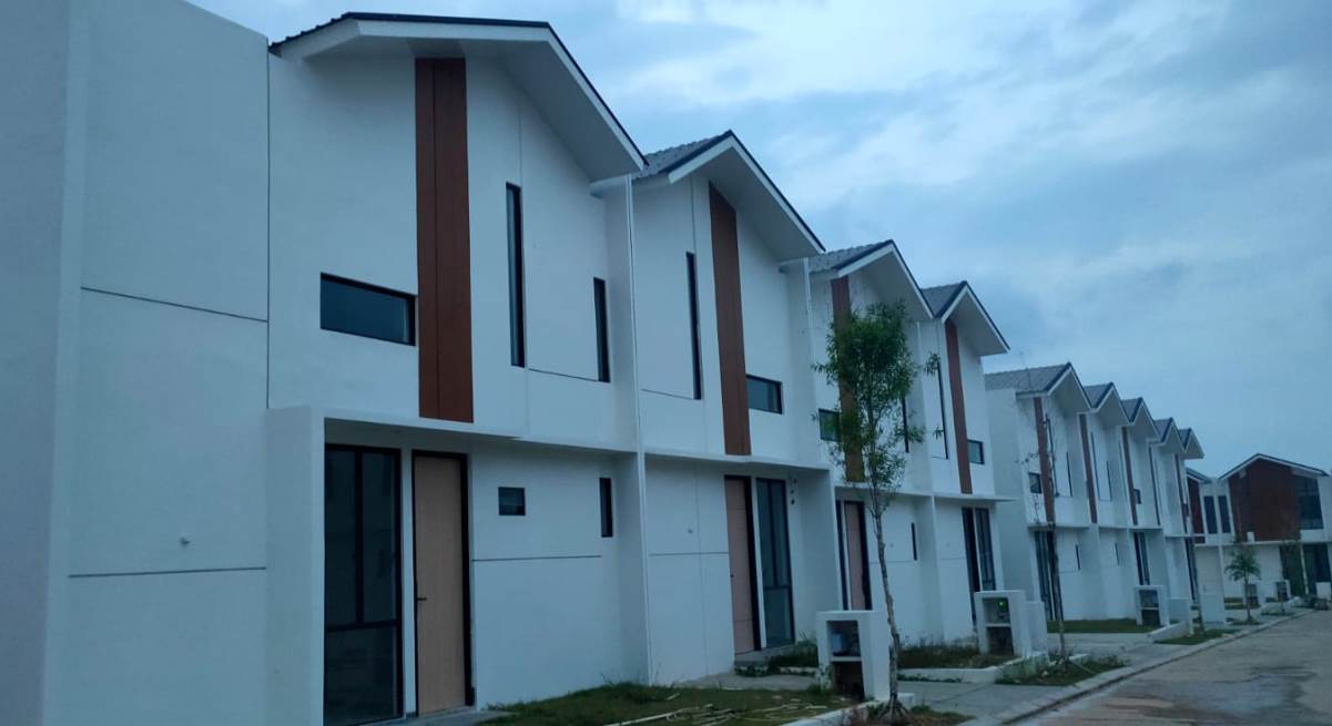 Salah satu bagian rumah minimalis di Batam.